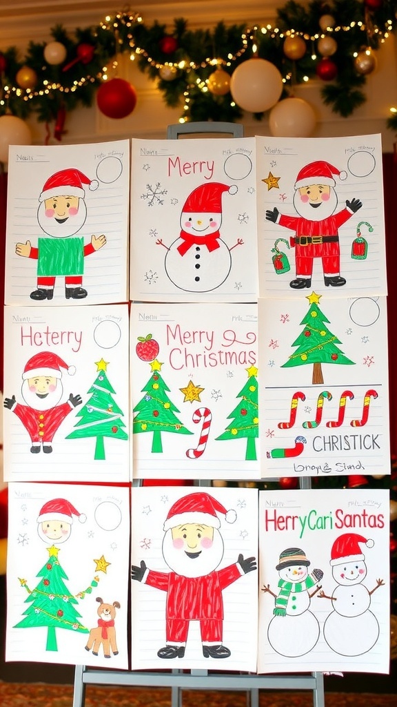 A collection of children